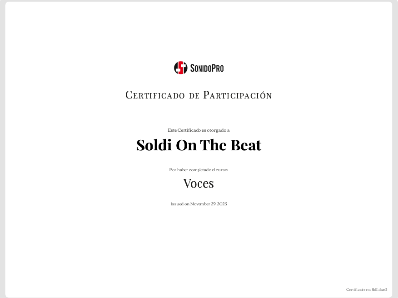 Certificado 5